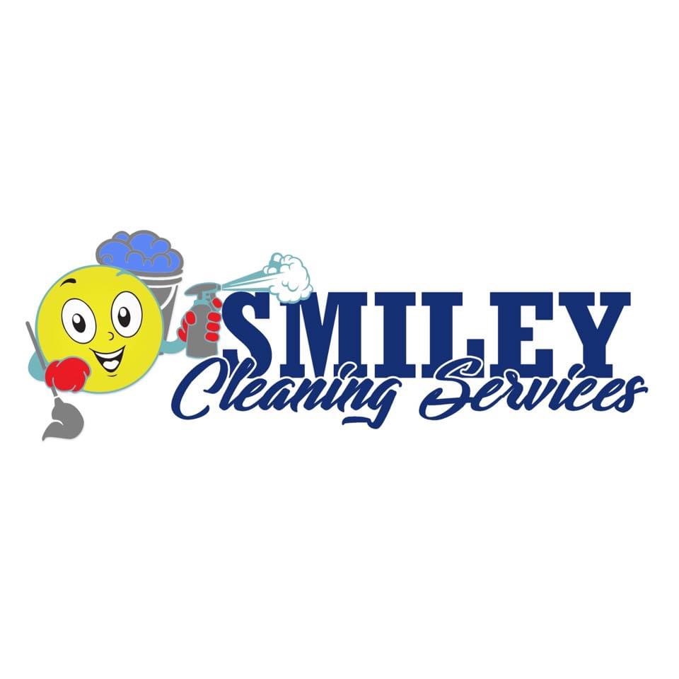 Smiley Cleaning Services mascot logo